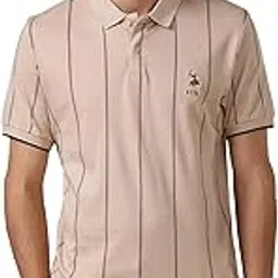 u.s. polo assn. U.S.Polo Association Men's Vertical Striped Slim Fit Polo Shirt-picture-28