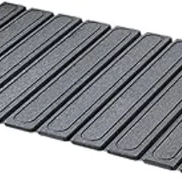 UJEAVETTE Foldable Dish Drying Mat Diatomaceous Earth Mat for Bottles Dishes Household Square Dark Gray-image-22