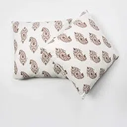 Contrast Living Guruin Cotton Printed Cushion Cover Pack of 2 Pcs(20x20 inch / 50x50 Cm, Multi Colour)-picture-36