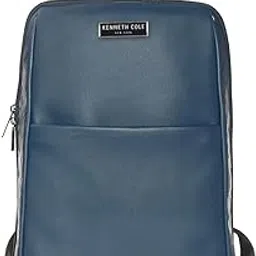 kenneth cole Unisex Professional Laptop Backpack | Premium Vegan Leather | Padded Laptop Sleeve, Trolley Strap, Multi-Pocket Organizer Bag for Travel & Office-picture-18