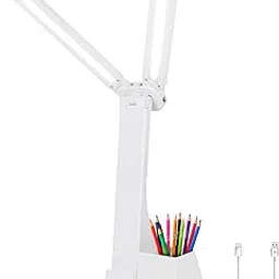Zest 4 Toyz Study Lamp with Pen & Phone Holder 360 Degree Adjustable 3 Color Light Mode Rechargeable Battery Operated Touch Sensor On/Off Study Desk Lamp for Boys Girls & Adults-picture-29