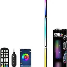 Oupstrive Corner Floor Lamp Smart RGB LED Corner Lamp with App and Remote Control, 16 Million Colours & 68+ Scene, Timer Setting Ideal for Living Rooms, Bedrooms, and Gaming Rooms-picture-10