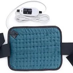 RCSP Electric Heating Pad for Pain Relief and Comfort - Fast-Heating, Washable Cover, Auto-Off - Ideal for Back, Neck, Shoulders, Cramps, Abdominal (GREEN DARK)-picture-11