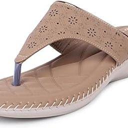 trase Orthopedic Footwear For Women | Ortho Slippers | Comfortable And Stylish Slippers For Woman | Soft Laser-cut Design | Cushion Footbed Women Slippers-picture-19