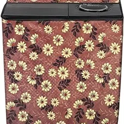 Stylista Washing Machine Cover Compatible for Whirlpool 10.5 kg semi Automatic ACE 10.5 XL Printed-image-89
