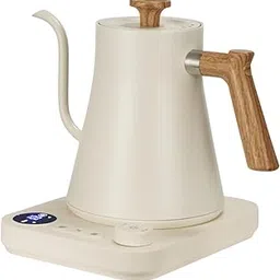 Merishopp Gooseneck Electric Kettle Gooseneck Coffee Kettle for Outdoor Camping Picnic White|Home & Garden | Tea Kettles|1 Set Electric Coffee Kettle (EU Adapter)-image-38