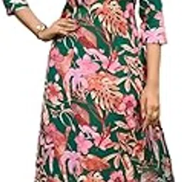 Women’s Top and Bottom Set Stylish Indian Ethnic Wear, Comfortable CottonElegant Printed Design, Perfect for Party, Wedding, and Festive Occasions-image-0