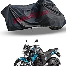 RiderShine 100% Waterproof Bike Body Cover for Fz V2.0 FI (Black)-picture-53