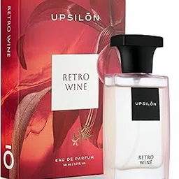 UPSILON Retro Wine Eau De Parfum, EDP Premium Long Lasting Luxury Perfume For Women, Ladies Travel Friendly Fragrance Spray Scent, 50ml - Spicy & Sweet-picture-13