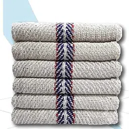 RBP Essentials Pure Cotton Floor Cleaning Pocha - Pack of 6| 10x Absorption | Reusable & Washable | 500 GSM | Floor Cleaning | Sweeping | Dusting Cloth Mop 24 * 24 inch Large Size-picture-37