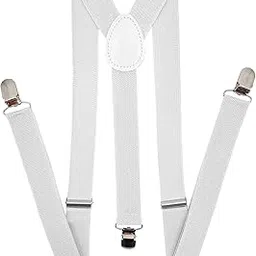 Suspenders for Women and Men | Elastic, Adjustable, Y-Back | Pant Clips, Tuxedo Braces-picture-41
