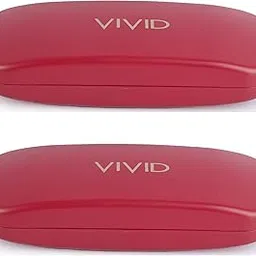 vivid Vision Combo Pack Of 2 | Unisex Adult Lightweight Eyewear Specs Case Cover | Protect Eye Glasses | ABS | Plastic | Spectacles | Cases | Cases | AP - 434_MAROON-picture-26