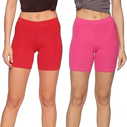 outflits Ladies Cycling Shorts| Under Dress | Yoga Shorts | Workout Shorts | Running Shorts | Exercise Shorts | Gym Shorts for Womens-picture-39