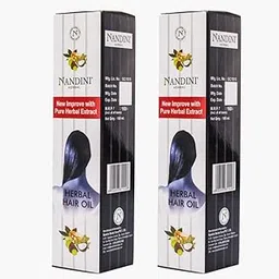 Hair oil With Pure Herbal extract, 100ml(pack of 2)-picture-34