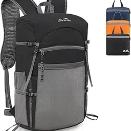 Seektop Small Lightweight Hiking Backpack, 20L Foldable Waterproof Travel Camping Backpack Daypack for Men Women-picture-21