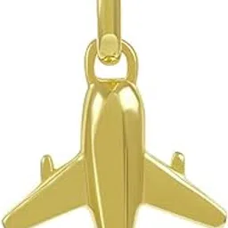 nishani Studio 925 Sterling Silver Enishi Airplane Charm Pendant | 14K Gold Plated | Bracelet Charm Jewellery Gift for her & Women | Hypoallergenic & Anti-Tarnish Long Lasting Shine-picture-24