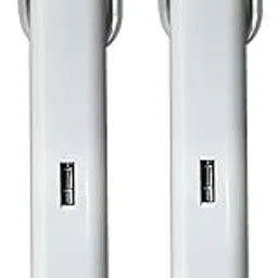 Merishopp Weight Stack Pin Multifunctional Replacement Bodybuilding Locking Weight Pin White 2pcs-image-3