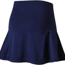 toodiiin Women's Sports Short Skirt Loose Fake Two-piece Anti-peep And Quick-drying Running Fitness Culottes Tennis Skirt A48 (Navy, XXL)-picture-42