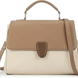 Daily Drip Satchel Bag for Women | Medium Size with Magnetic Flap, Top Zip Closure, Inner Access Pocket & Detachable Sling Strap | Stylish 4.9L Satchel for Everyday Use-image-37
