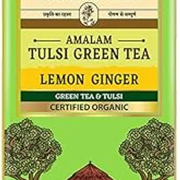 House of Veda Organic Tulsi Green Tea Lemon Ginger - 25 Tea Bags Antioxidant-Rich, Certified Organic, Helps in Digestion-picture-42