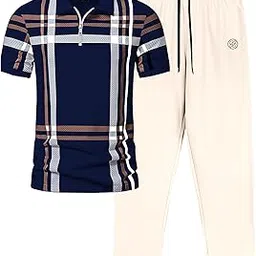 ausk Men set of T-shirt and Track pant Coords sets of Printed Tshirt & Pant-picture-40