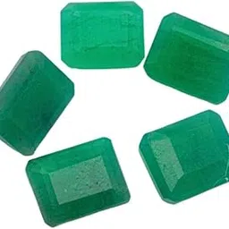 jewelryonclick Natural Sapota Emerald at Wholesale Rate (Rs 525/carat) Fine Quality Rectangle Shape पन्ना रत्न Loose Gemstone for Reselling Astrologers Jewellers Crystal Healing-picture-30