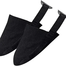 Merishopp 1Pair Bowling Shoe Cover Black Universal Outdoor Anti Slip Shoe Sliders Sporting Goods|| Team Sports|| Bowling|| Accessories-image-63