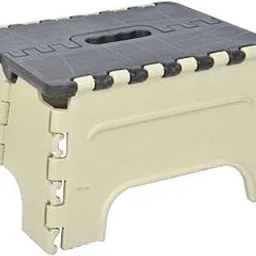 Finner Small Folding Step Stool Super Strong Foldable Stool for Adults & Kids Portable Plastic Non-Slip Lightweight Space Saving Easy Folding Stools for Kitchen/Bathroom/Bedroom/Office (Black)-picture-25