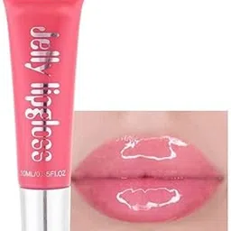 VBA Plumping Lip Gloss Moisturizer Lips Plumper Glitter Lipgloss Liquid Lipstick (CHERRY BLOSSOM)-image-17