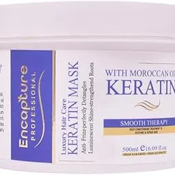 Encapture Professional Hair Keratin Mask Smooth Therapy 500ml-image-47