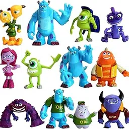 RVM Toys Monsters Set of 12 University Inc Action Figure Combo for Gift Toy Figures Collectors for Kids-picture-14