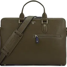 da milano Leather Laptop Bag for Men & for Women - Fits Upto 16" Laptop-picture-11