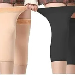 fashiol Unisex Knee Braces Supports Winter Leg Warmer Warm Thermal Wool Cycling, Running Knee Brace Pad Pack of 1 Pair-picture-51