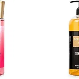 Bella Vita Luxury Hot Mess Woman Body Spray Mist Perfume, 150ML KLUB Man Body Wash Refreshing Shower Gel for Deep Cleansing, Hydrating, Moisturising, Softer & Smoother Skin with Aloe Vera 500 Ml image 1