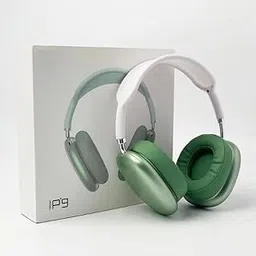 P9 Wireless Bluetooth Headphones, Over-Ear, Touch Control (Green)-picture-14