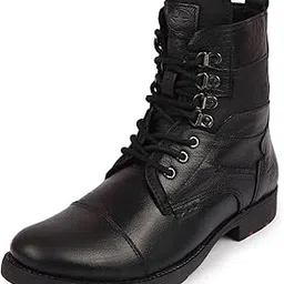 fausto Men's Leather Boots-picture-31