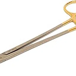 FusionKraft Mayo Hegar Needle Holder, Tungsten Carbide (TC) Jaw Inserts, 8"-picture-29