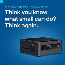 Intel Nuc 7 Essential Mini Pc-Boxnuc7Cjysamn with Windows 11 Celeron 4005,4Gb Ddr4 Ram /64Gb Emmc, Black-picture-32