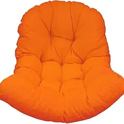 bnf® Hanging Egg Chair Back Cushion Decoration Soft Garden Pod Chair Mat 120x80cm Orange | Yard, Garden & Outdoor Living | Patio & Garden Furniture | Cushions & Pads-picture-22
