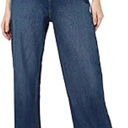 Women's 100% Cotton Straight Fit Jeans | Jeans for Woman | Pants for Woman | Classic Denim Pants | Everyday Casual | Utility Streetwear | Lightweight & Flexible | Straight Pants for Women-image-45
