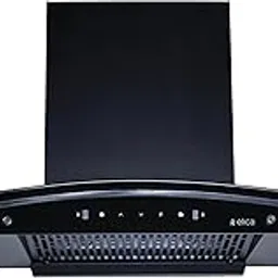 Elica 90cm 1500 m3/hr Filterless Autoclean Kitchen Chimney with 15 Years Motor Warranty & 5 Years Comprehensive (CURVE FL 900 HAC LTW MS NERO), Black-image-14