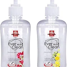 EverClean All in 1 Hand Sanitizer Citrus Fresh & Yummy Berry 500 mL(Pack of 2)-picture-21