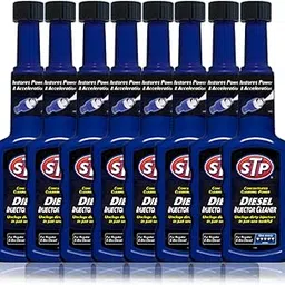 STP Diesel Injector Cleaner : Unclog Dirty injectors with just one Treatment. (Helps : Restore Performance - Reduce Emissions - Save Fuel) - Pack of 8 image 1