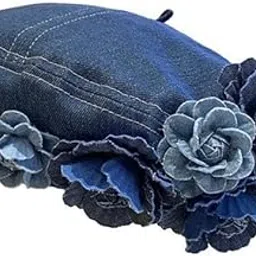 5xWomen Beret Hat Gift Casual Comfortable Painter Hat for Autumn Spring Hiking Denim Color|Clothing, Shoes & Accessories | Womens Accessories | Hats-image-21
