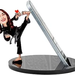 Karate Champ Personalized Caricature Mobile Stand-picture-41