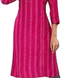 B2Fashion Women's Rayon Cotton Feeding Kurta, Maternity Kurti with Zip-image-24