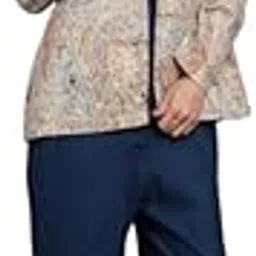 bhoomiyan Stylish Rayon Jumpsuit with Silk Jacket for Women Elegant Ethnic Fusion Wear for Parties, Festive & Office Events-picture-32