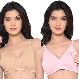 laavian Women's Cotton Non Padded Non-Wired Maternity Bra image 1