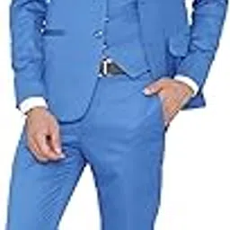 wintage Men's Polyester Cotton and Evening 3 Pc Suit-picture-19