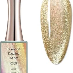 CANNI Gel Nail Polish Diamond Dazzling Gel Series Nail Gel UV Gel Nail Art Starter Manicure Salon DIY at Home - C309-picture-13